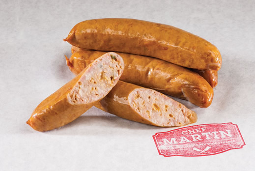 Chef Martin - Old World Butcher Shop Sausage - Jalapeño Cheddar Bratwurst 