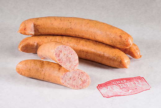 Chef Martin - Old World Butcher Shop Sausage - Smoked Texas Garlic Sausage