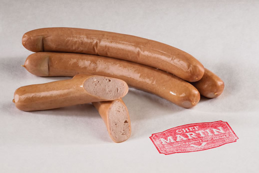Chef Martin - Old World Butcher Shop Sausage - Uncured Hot Dog