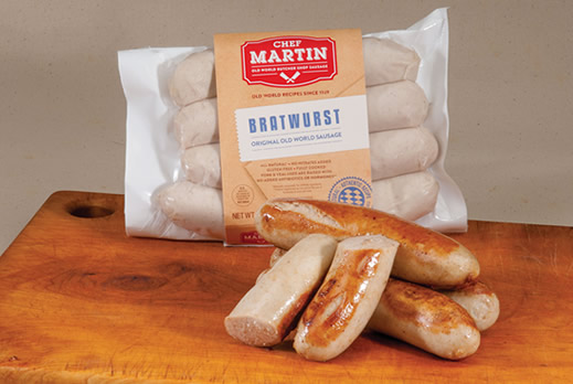 Chef Martin - Old World Butcher Shop Sausage - Original Bratwurst